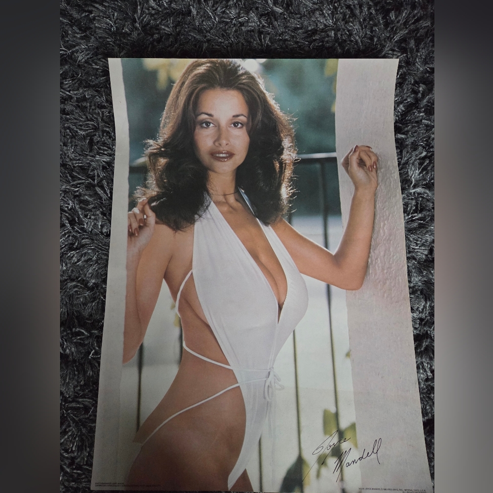 Vintage Pin Up/Adult Star Joyce Mandel Poster